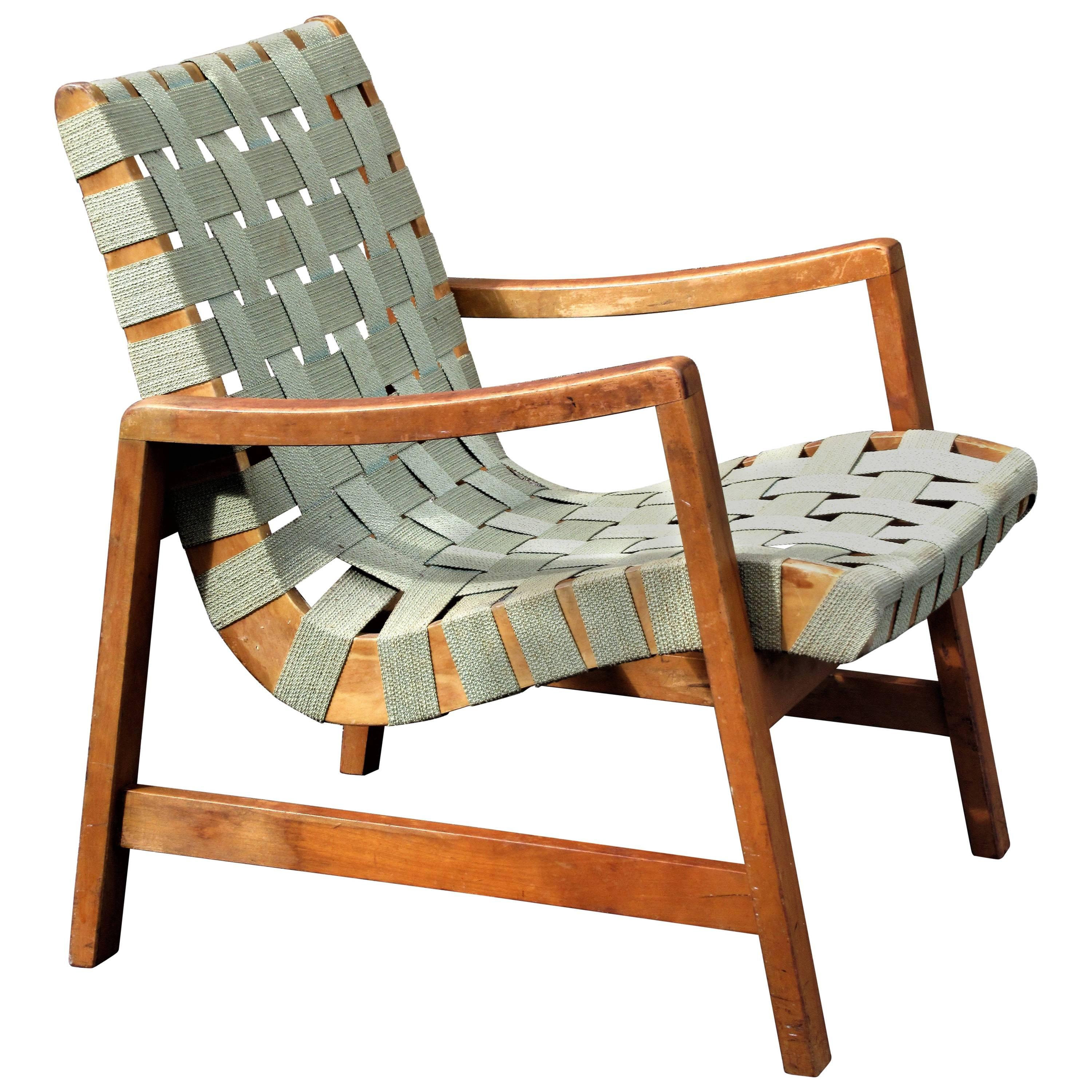 Early Jens Risom Lounge Chair