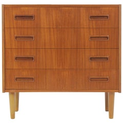 Danish Teak Chest of Drawers, 1960s