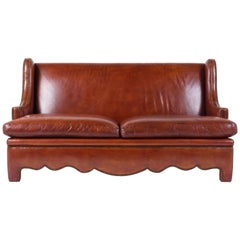 Used Leather Sofa