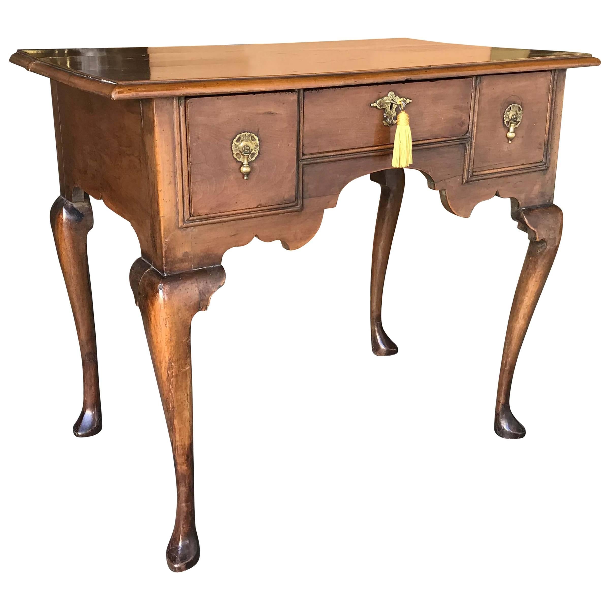 Queen Anne Style Lowboy For Sale