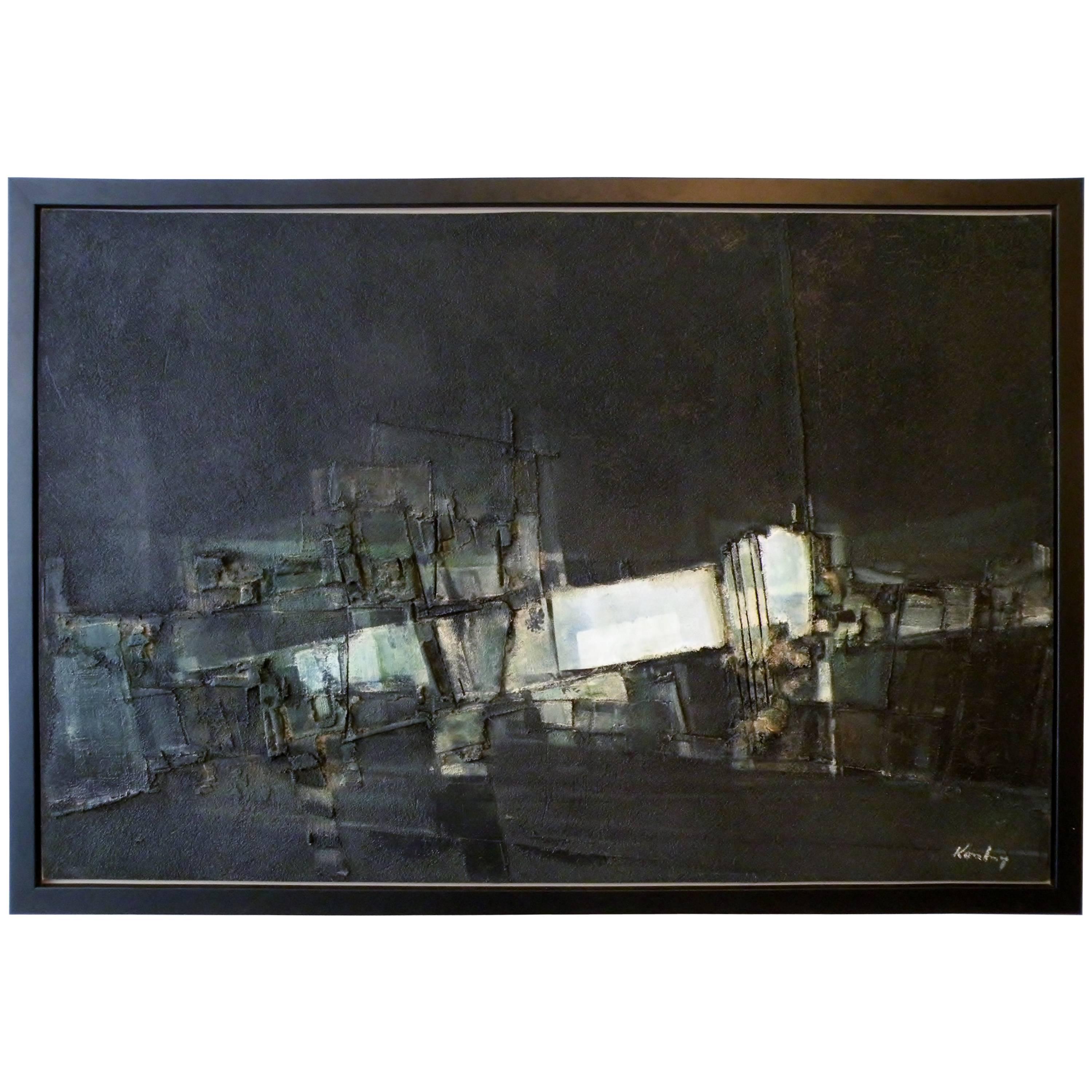 Pawel "Paul" August Kontny Abstract Dimensional Painting Colorado Artist For Sale