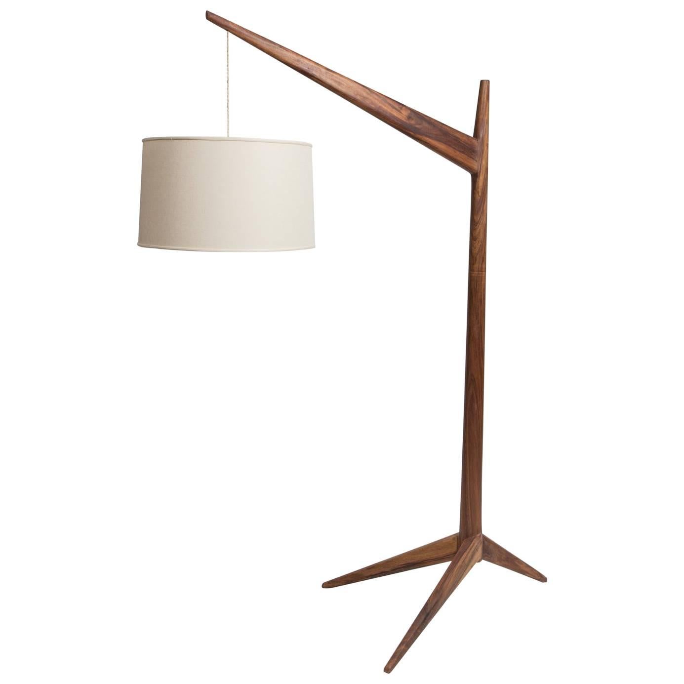 Solid Guanacaste Floor Lamp by Gabriela Valenzuela-Hirsch