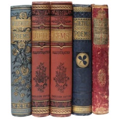 19th Century Set of Books, circa 1860s