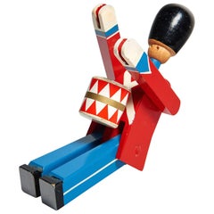 Hand-Painted Wooden Danish Royal Guardsman by Kay Bojesen Hand-Painted Wooden Danish Royal Guardsman by Kay Bojesen