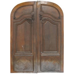 Double Door from an Haussmannian Building in Oakwood, Late 19th Century