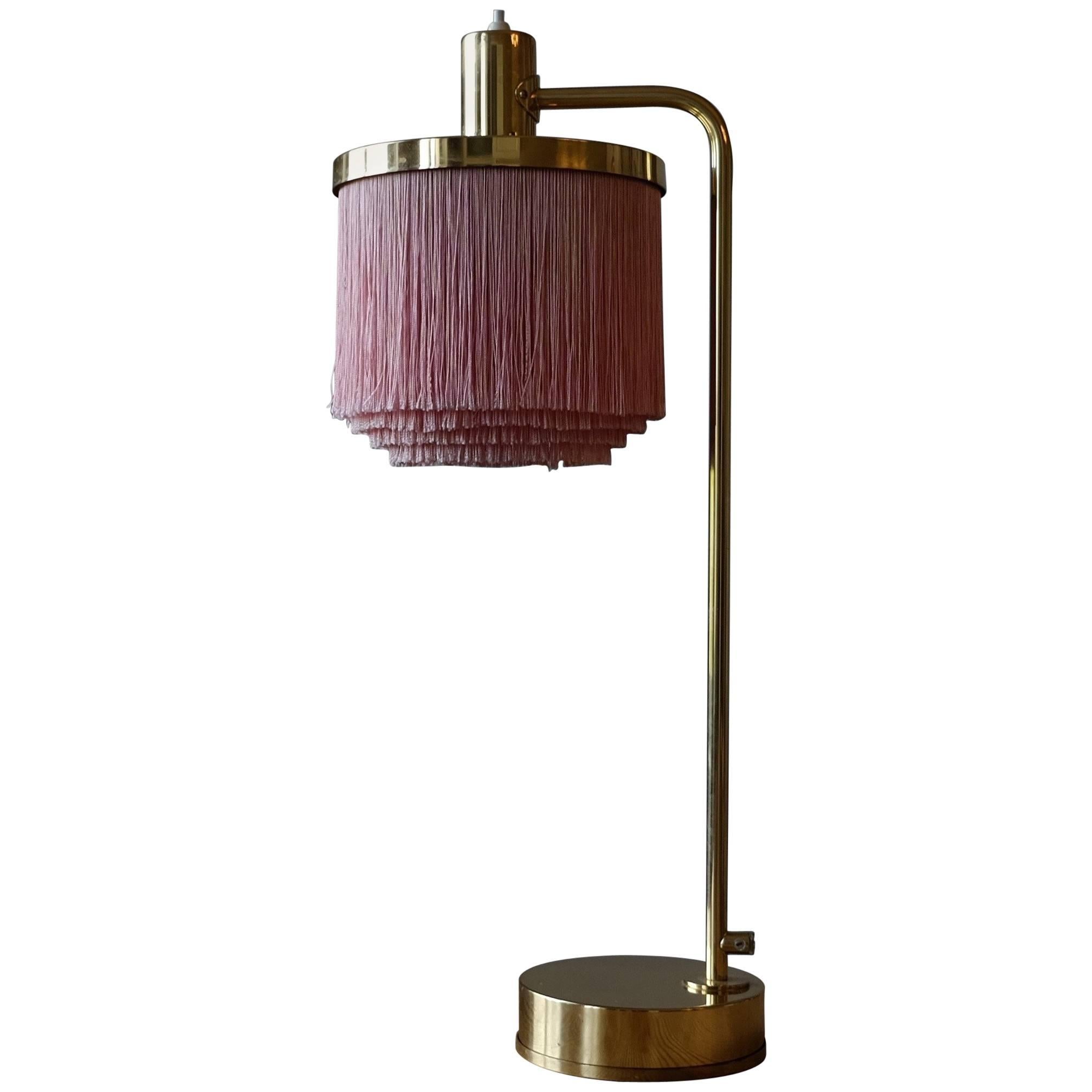 Hans-Agne Jakobsson Model B-140 Brass Table Lamp, 1960s For Sale