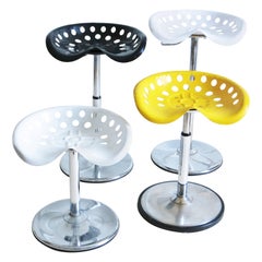 Used Set of Four Pop Art Stools Faucheuse by Etienne Fermigier