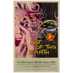 Not of This Earth Original Uu Film Poster, Albert Kallis, 1957