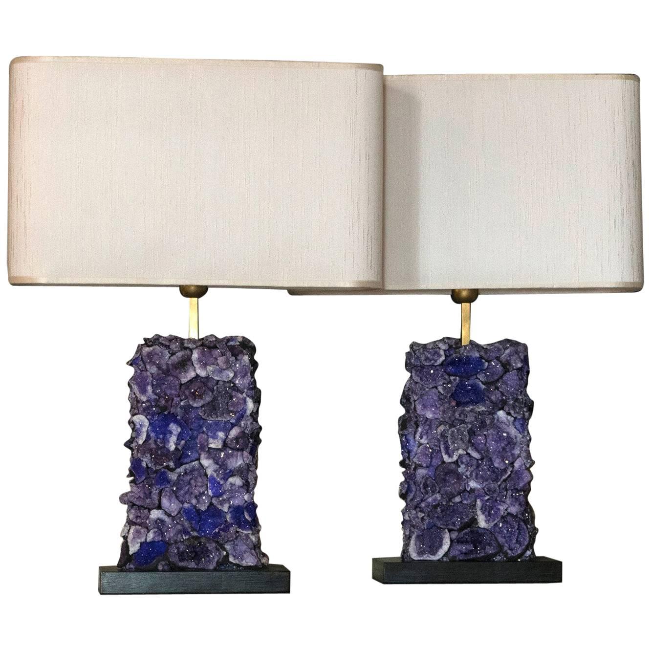 Flair Edition Amethyst Table Lamps, Italy 2017.