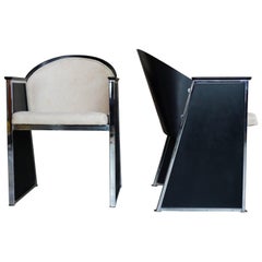 Vintage Pair of Design Armchair "Mondi" by Jouko Jarvisalo for Inno Interior Oy