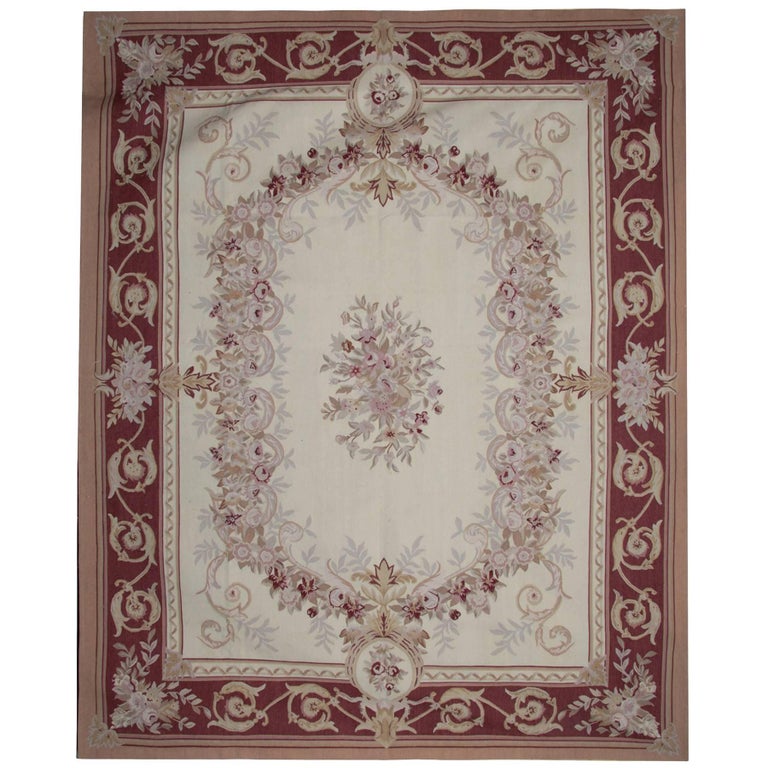 Aubusson Rugs, Kilim Rugs, French Style Carpet For Sale at 1stdibs