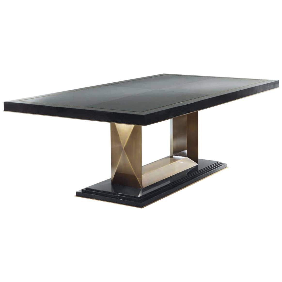 Bronze Dining Table III For Sale