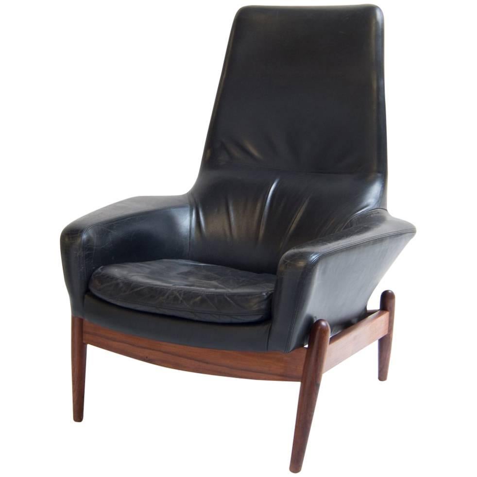 Ib Kofod Larsen Bovenkamp Lounge Chair from the 1960s For Sale