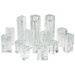 Group of 14 Arkipelago Candlesticks by Iittala