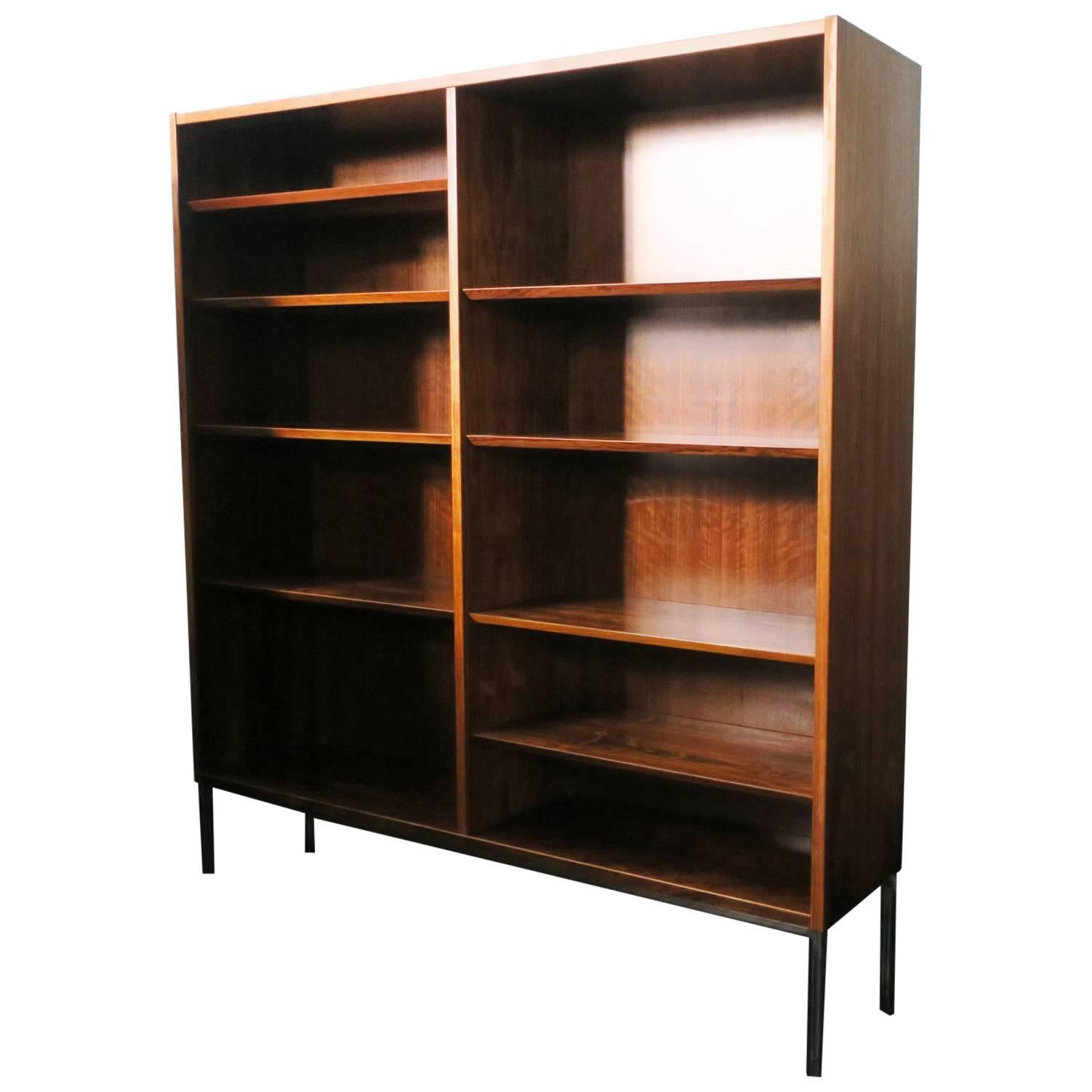 Danish Rosewood Bookcase, 1960s For Sale