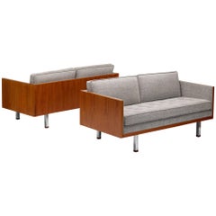 Pair of Settees by Jydsk Mobelvaerk Pair of Settees by Jydsk Mobelvaerk