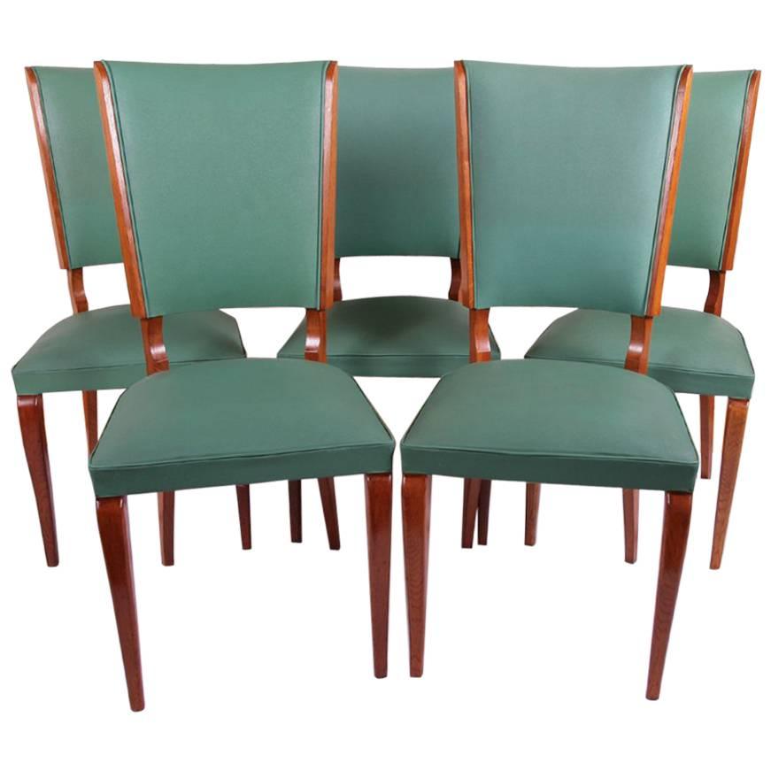 Art Deco French Dining Chairs For Sale