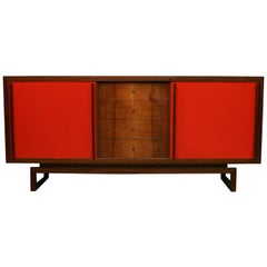 Andre Sornay Wild Flamed Cherry Sideboard