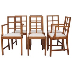 Cotswold Oak Six Dining Chairs