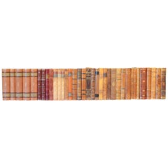 20th Century Leather Bound Library Books Series 17/18