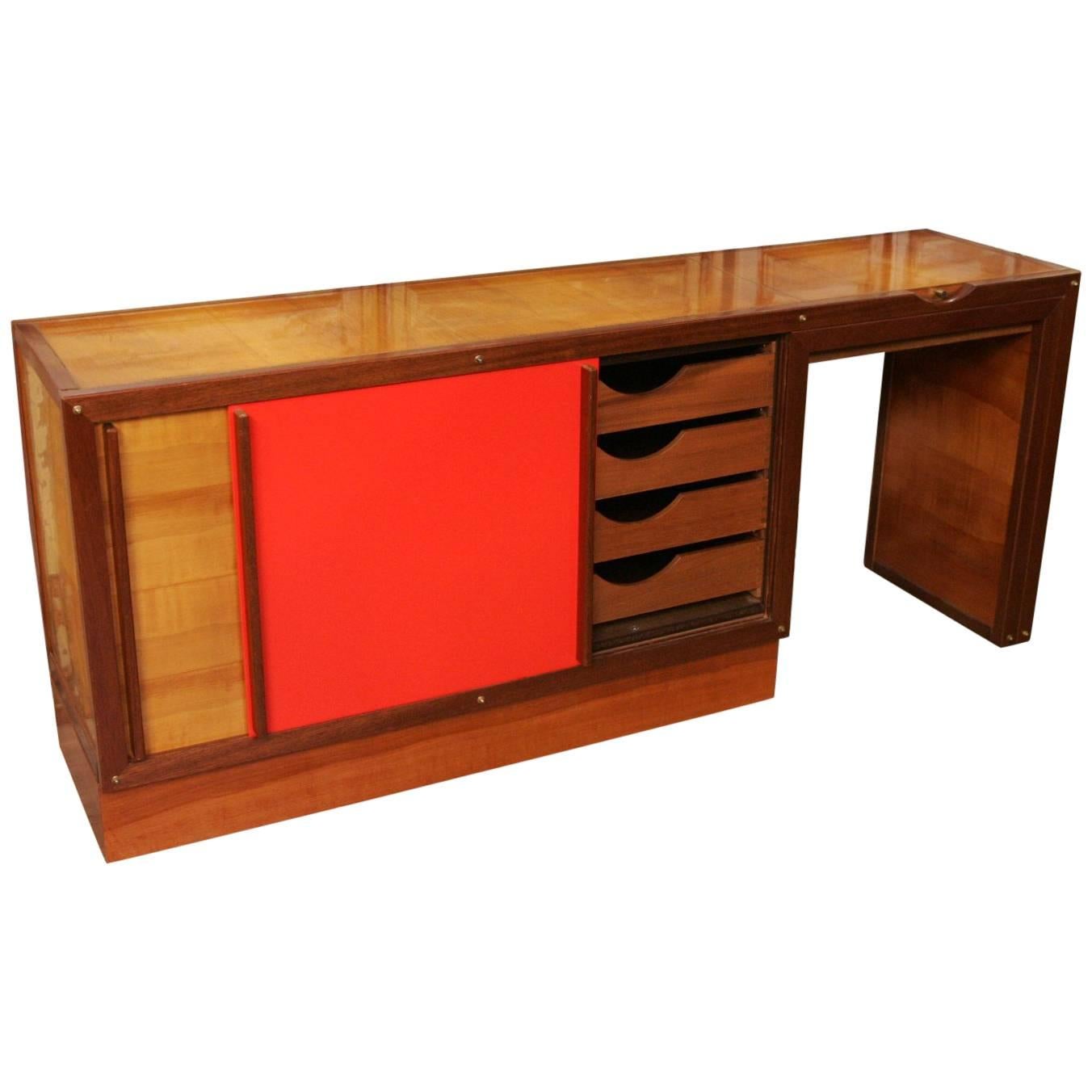 Andre Sornay Midcentury Dress Sideboard For Sale
