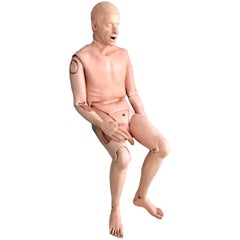 Vintage Medical Patient Full Sized Body with Articulating Movement