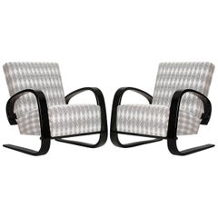 Cantilever Lounge Chair by Miroslav Navratil for UP Zavody, 1950s, Set of Two