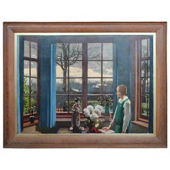 Art Deco Painting by Harry Bush