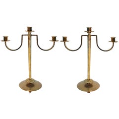 Art Deco Candelabra by Walter Von Nessen for Chase