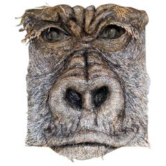 Gorilla, 21st Century Mixed-Media Sculpture by Italian Artist Matteo Volpati