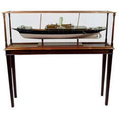 Antique Fine Shipbuilder's Model of the Second Marquess Conyngham's Royal Yacht Squadron