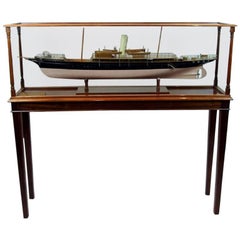 Fine Shipbuilder's Model of the Second Marquess Conyngham's Royal Yacht Squadron