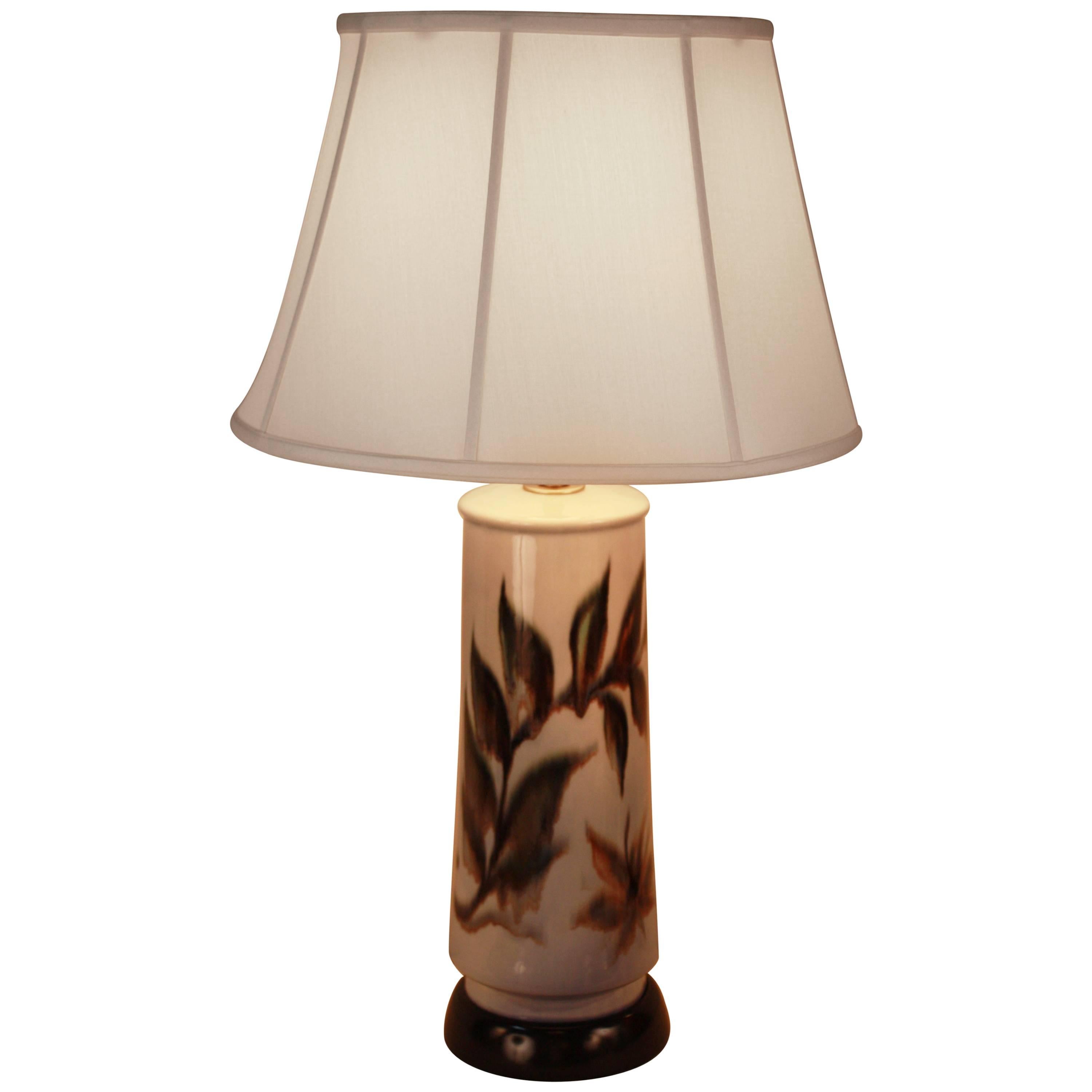 American Midcentury Pottery Table Lamp - 1