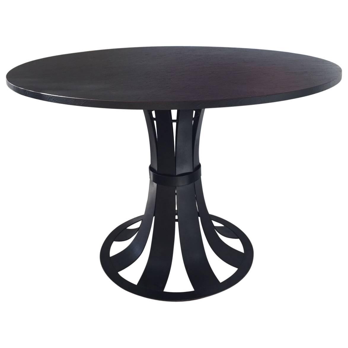 Unusual Mid-Century Modern Woodard Center Table For Sale