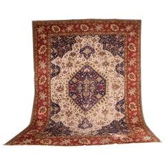 19th Century Large Carpet Tabriz Rug
