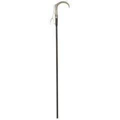Antique French Gun Walking Stick or Cane That Has Been Disabled