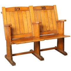 Used Cinema or Stadium Seats of Wood