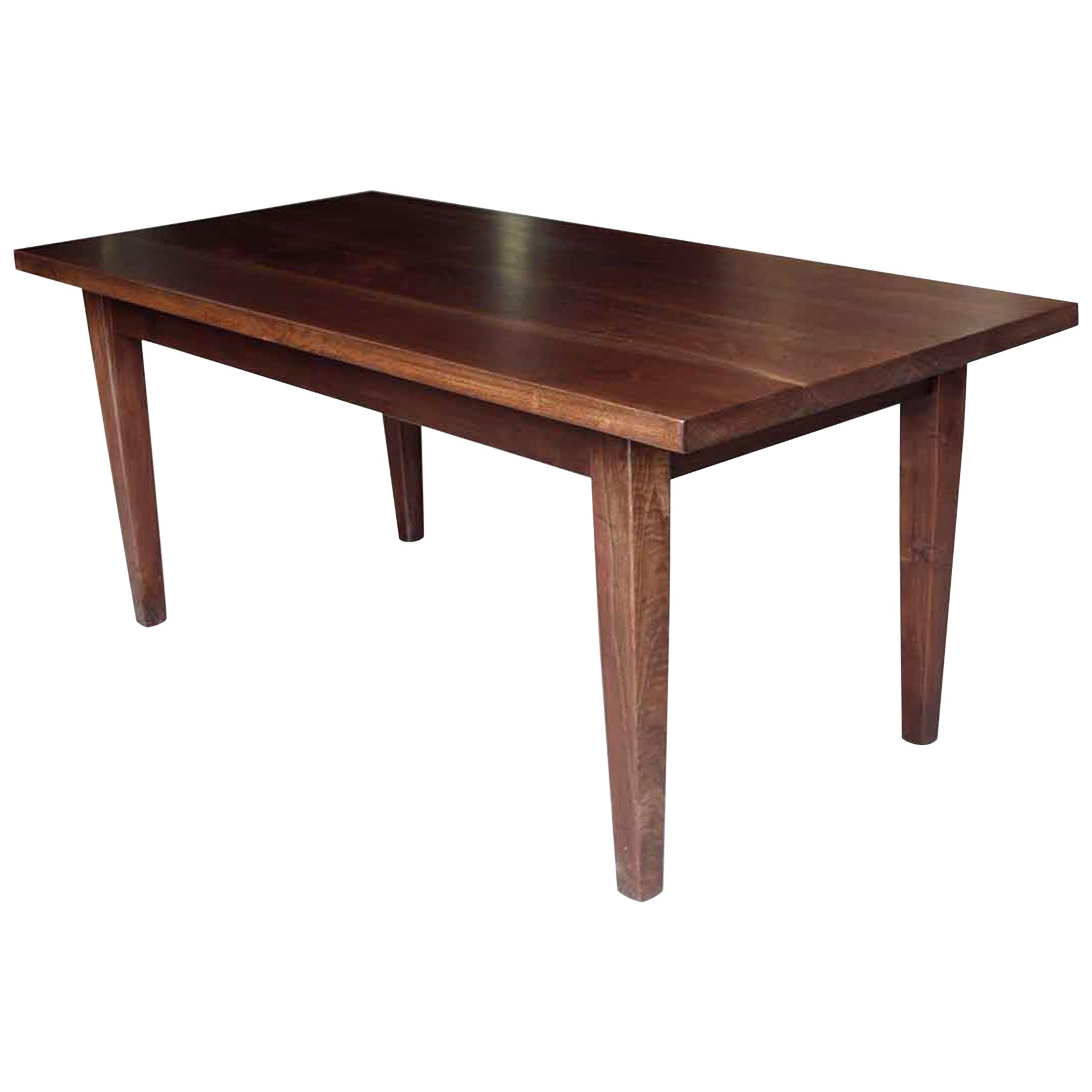 Ipe Wood Decking Plank Farm Table With Square Legs From Ipe Wood Decking Plank Farm Table With Square Legs From