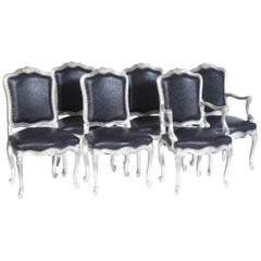 12 Carlo Rampazzi Custom Design Dining Chairs