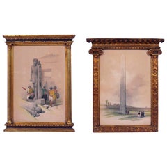 19th Century Egypt Lithographs by David Roberts