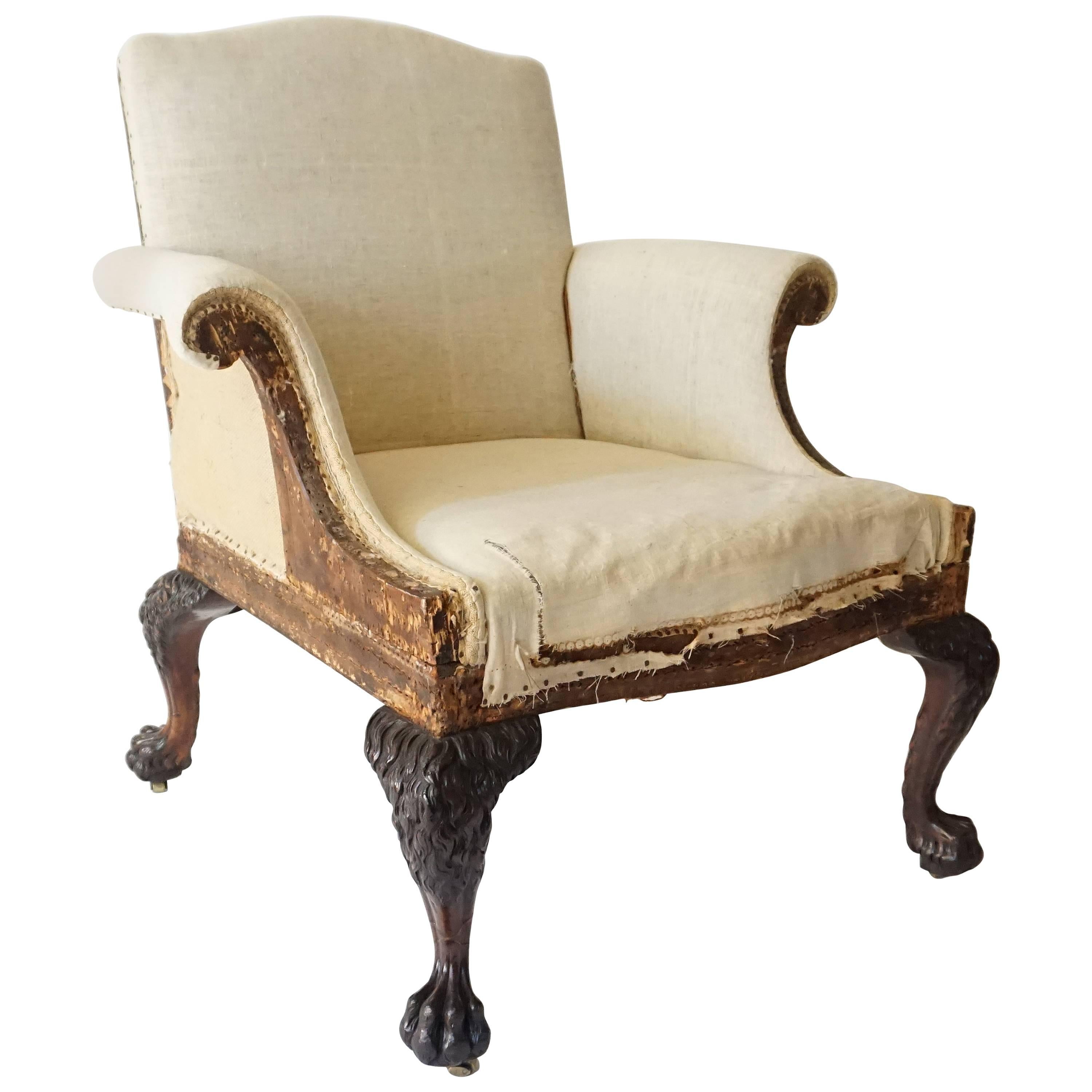 George II Style Armchair by Lenygon & Company