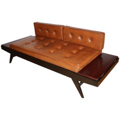 Pierre Guariche Leather Sofa