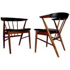 Arne Vodder a Pair of Teak Armchair for Sibast