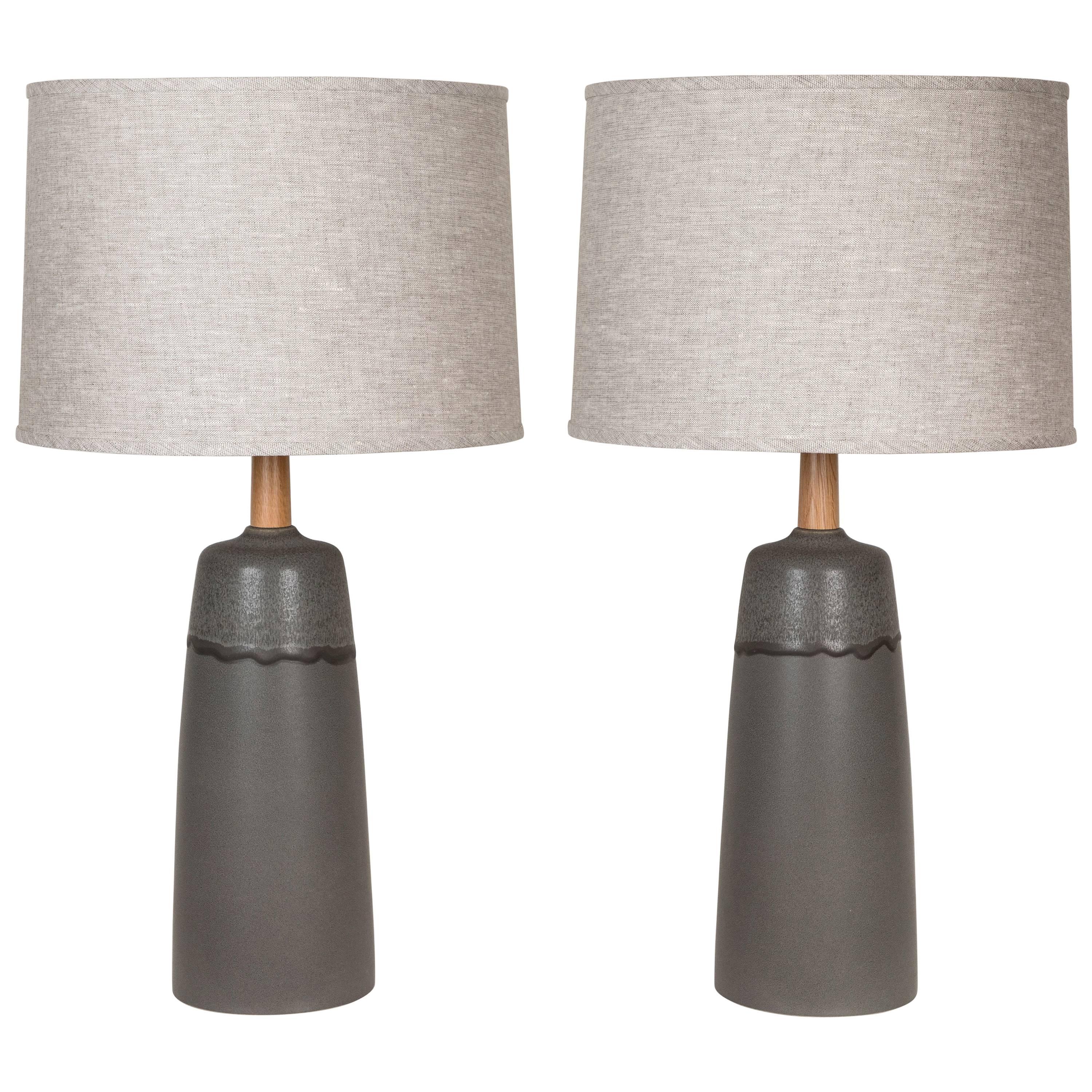 Pair of Tor Lamps by Stone and Sawyer for Lawson-Fenning