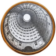 Piero Fornasetti, Vintage Plate from the Series of Church Domes Cupole d'Italia