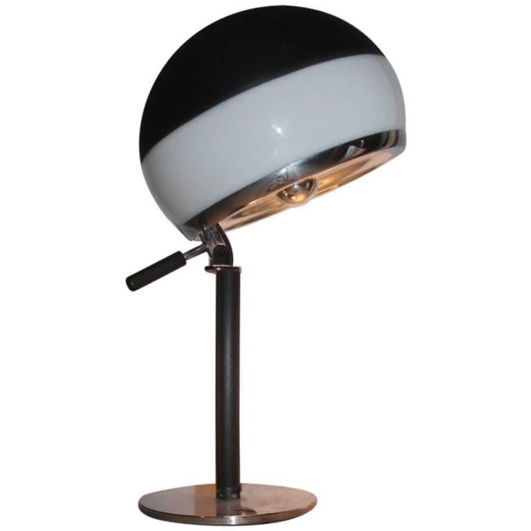 Table Lamp "Bino" for Candle Stoppino Gregotti Meneghetti