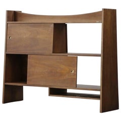 Vintage Bookcases in the Style of Pierre Jeanneret Commode