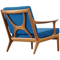 Scandinavian Blue Chair, 1960s