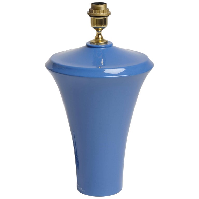 Italian Tuscan Design Modern Ceramic Table Lamp For Sale at 1stdibs