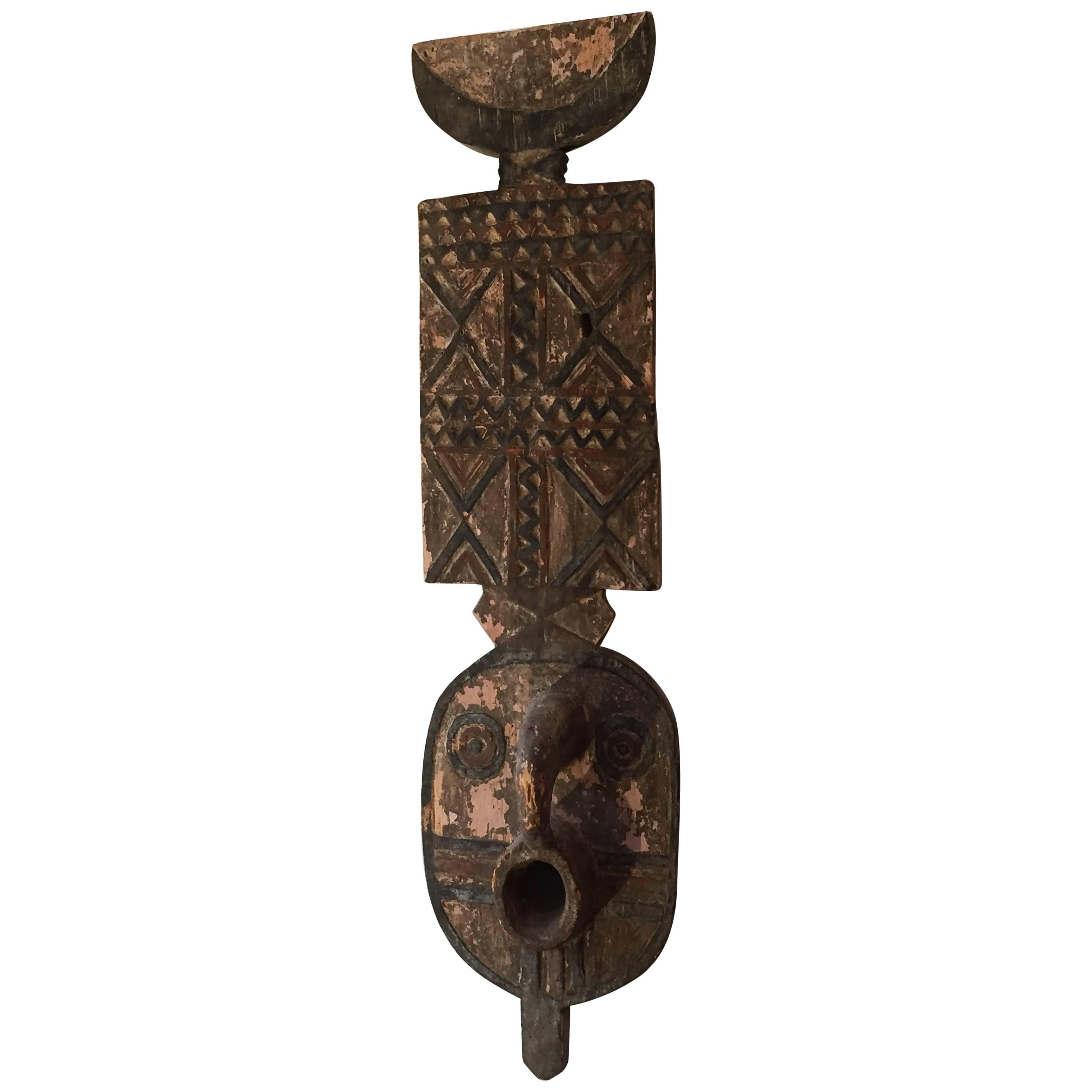 Mid-20th Century Tribal Mask from Burkina Faso For Sale
